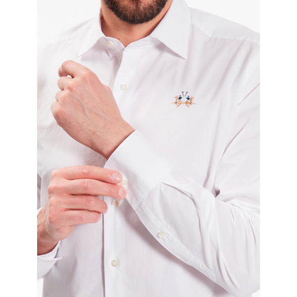La Martina - wmc002-pp483-white - immagine 4