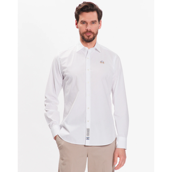 La Martina - wmc002-pp483-white