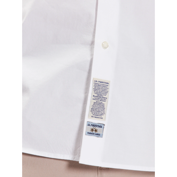 La Martina - wmc002-pp483-white - immagine 5